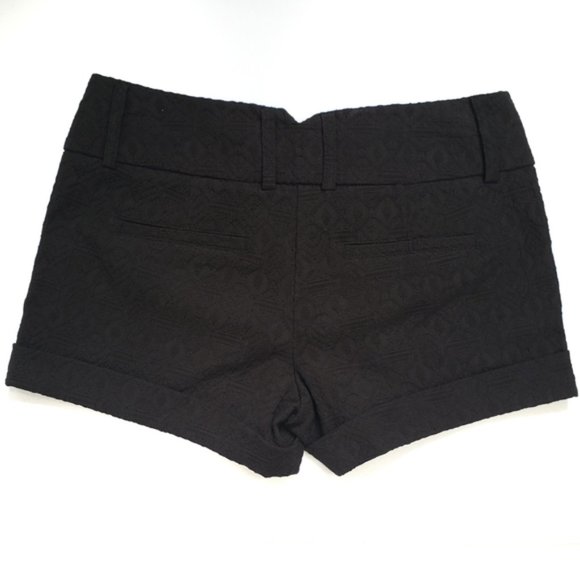 MAURICES Black Classic Trouser Short 3/4 - Picture 2 of 8